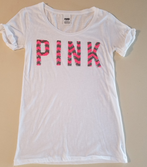 PINK Victoria's Secret Tops - EUC Pink Victoria's Secret Tshirt